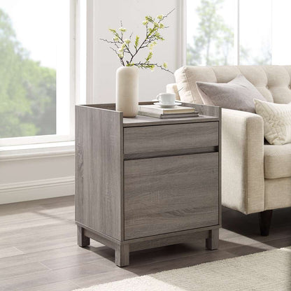 Linon Home Decor - Tracey Filing Cabinet - 69335GRY01U veiw 1