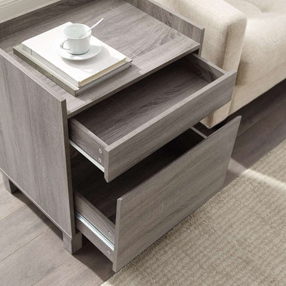 Linon Home Decor - Tracey Filing Cabinet - 69335GRY01U veiw 2