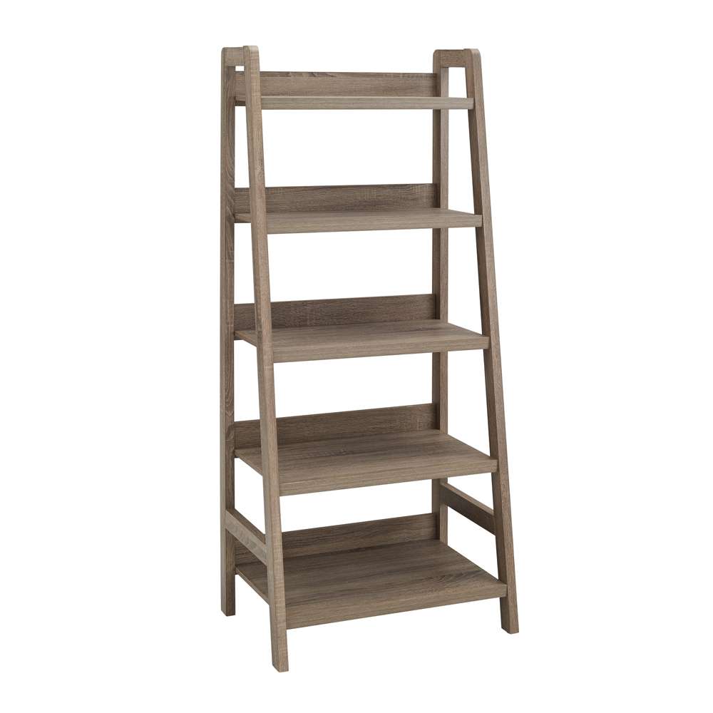 Linon Home Decor - Tracey Ladder Bookcase - 69336GRY01U veiw 3