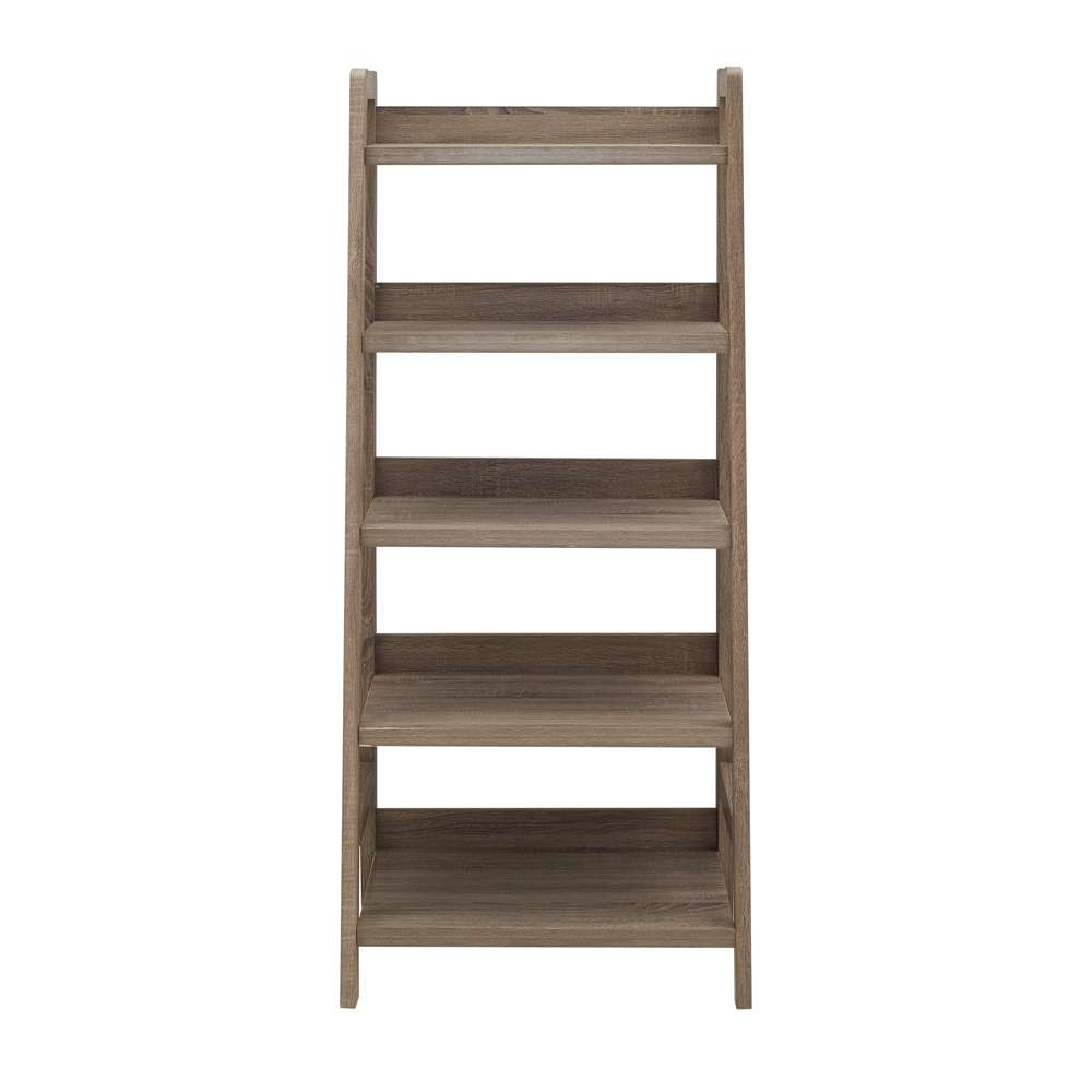 Linon Home Decor - Tracey Ladder Bookcase - 69336GRY01U veiw 4