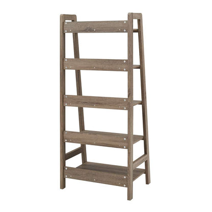 Linon Home Decor - Tracey Ladder Bookcase - 69336GRY01U veiw 5