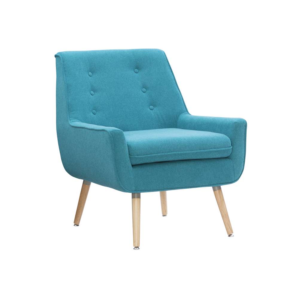 Linon Home Decor - Trelis Chair - Bright Blue - 368360MER01U veiw 1