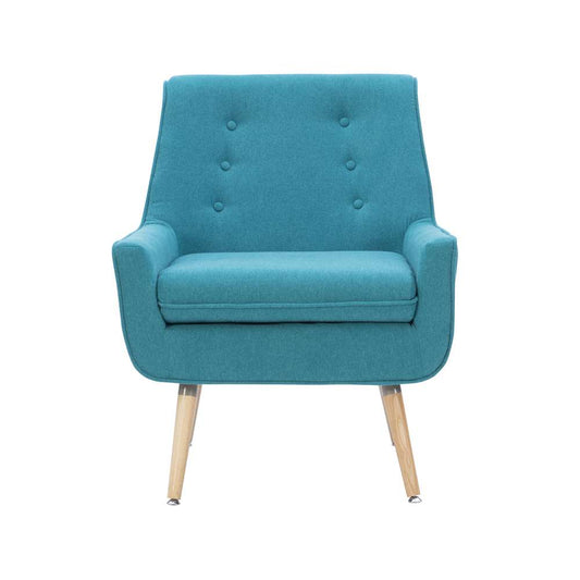 Linon Home Decor - Trelis Chair - Bright Blue - 368360MER01U veiw 2