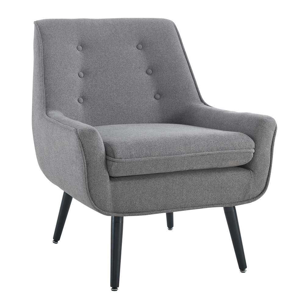 Linon Home Decor - Trelis Chair - Gray Flannel - 368360GRY01U veiw 5