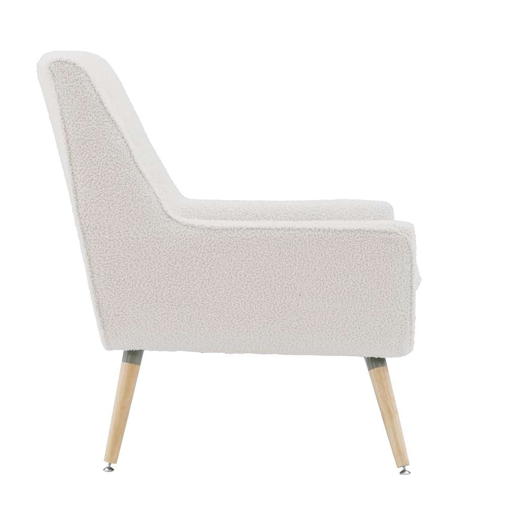 Linon Home Decor - Trelis Chair, Sherpa - CH129FUR01U veiw 3
