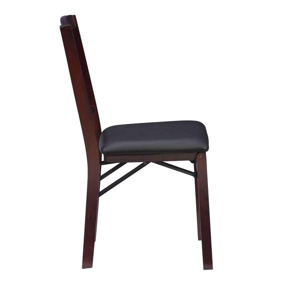 Linon Home Decor - Triena 18 In Mission Back Folding Chair (Set of 2) - 01825ESP-02-AS-U view 3