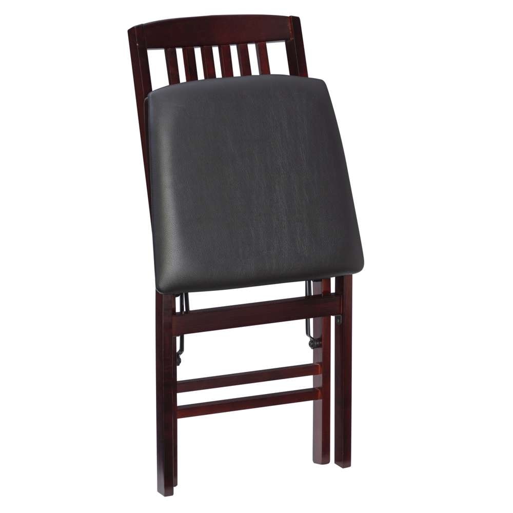 Linon Home Decor - Triena 18 In Mission Back Folding Chair (Set of 2) - 01825ESP-02-AS-U view 5