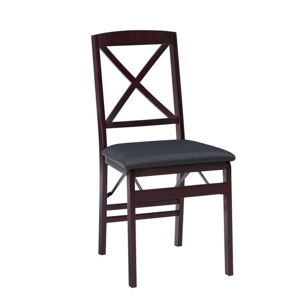 Linon Home Decor - Triena 18 In X Back Folding Chair (Set of 2) - 01826ESP-02-AS-U view 1