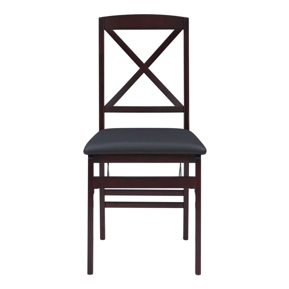 Linon Home Decor - Triena 18 In X Back Folding Chair (Set of 2) - 01826ESP-02-AS-U veiw 2