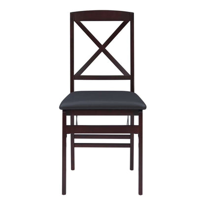 Linon Home Decor - Triena 18 In X Back Folding Chair (Set of 2) - 01826ESP-02-AS-U veiw 2