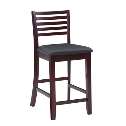 Linon Home Decor - Triena 24 In Ladder Counter Stool - 01863ESP-01-KD-U veiw 1