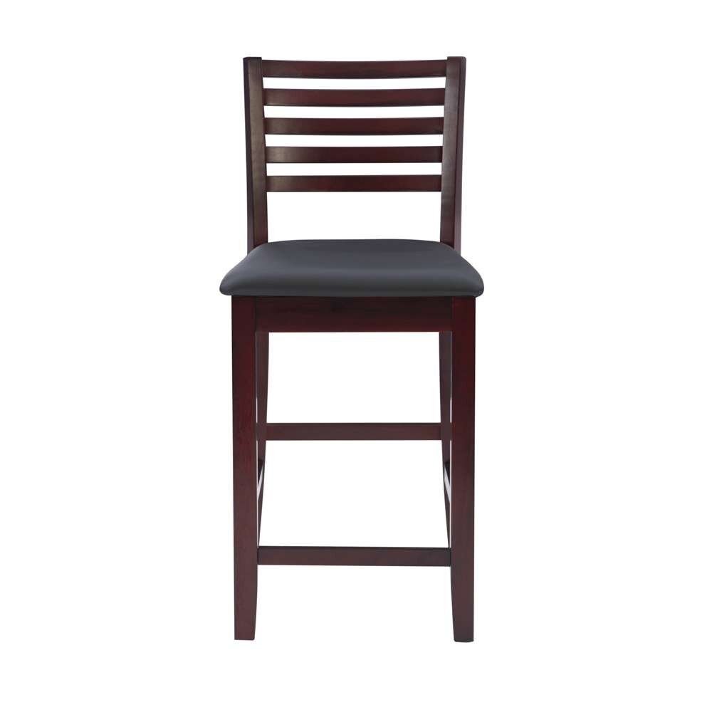 Linon Home Decor - Triena 24 In Ladder Counter Stool - 01863ESP-01-KD-U veiw 2
