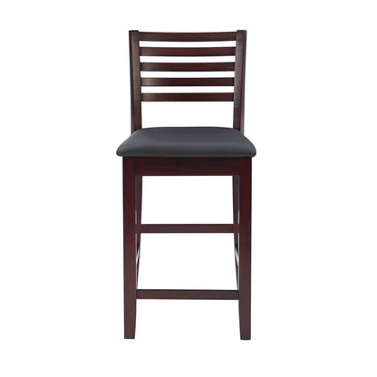 Linon Home Decor - Triena 24 In Ladder Counter Stool - 01863ESP-01-KD-U veiw 2