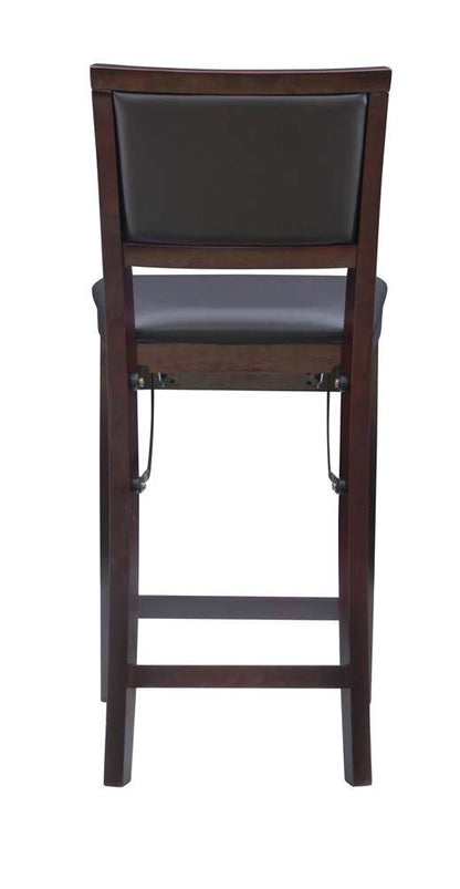 Linon Home Decor - Triena 24 In Pad Back Folding Counter Stool - 01831ESP-01-AS-U veiw 5