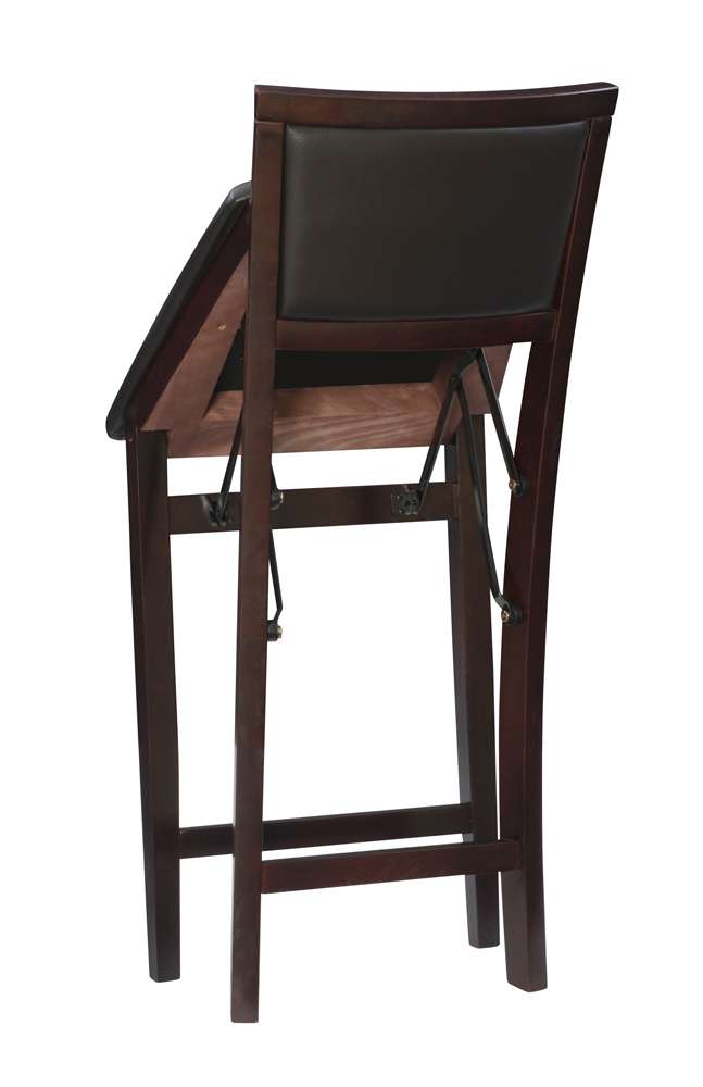 Linon Home Decor - Triena 24 In Pad Back Folding Counter Stool - 01831ESP-01-AS-U veiw 6