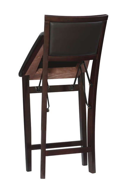 Linon Home Decor - Triena 24 In Pad Back Folding Counter Stool - 01831ESP-01-AS-U veiw 6