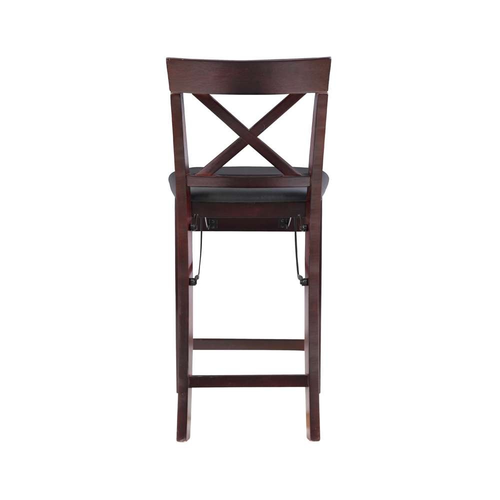 Linon Home Decor - Triena 24 In X Back Folding Counter Stool - 01850ESP01ASU veiw 5