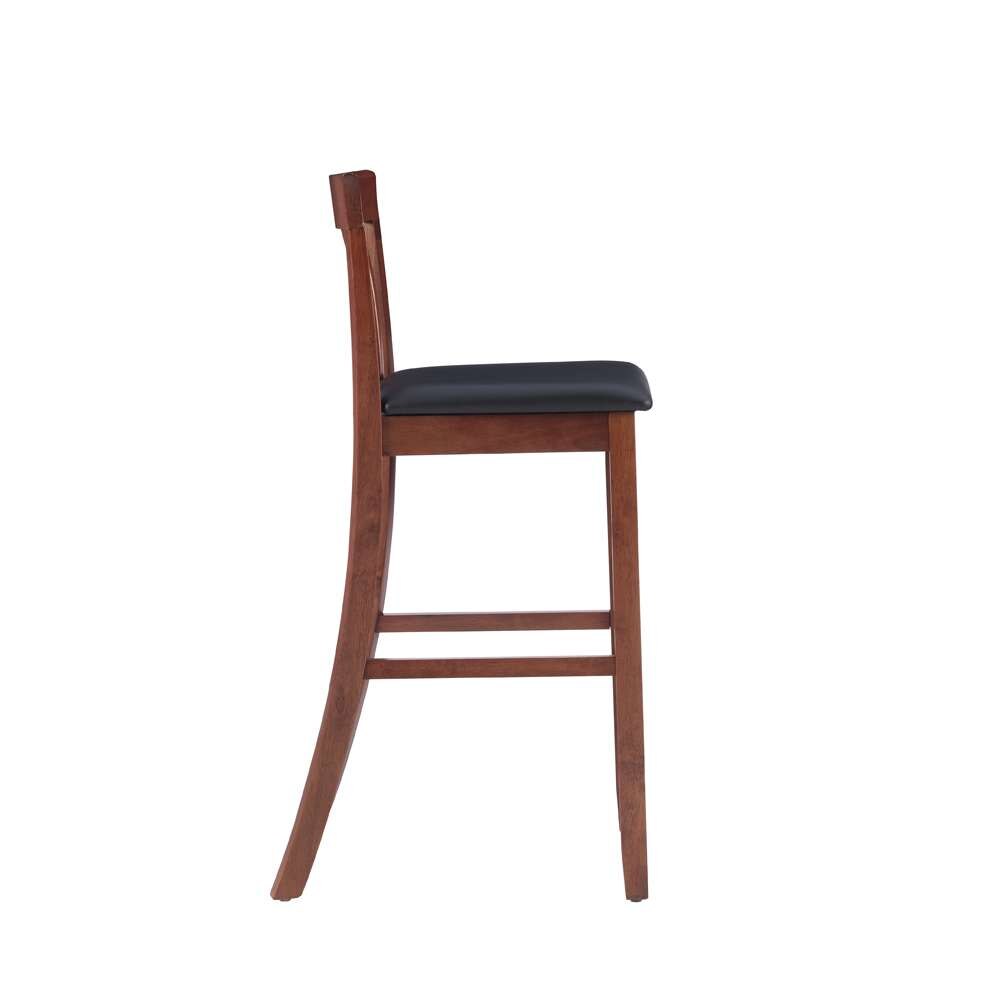 Linon Home Decor - Triena 30 In Craftsman Bar Stool - 01858DKCHY-01-KD-U veiw 3