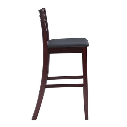 Linon Home Decor - Triena 30 In Ladder Bar Stool - 01864ESP-01-KD-U veiw 3