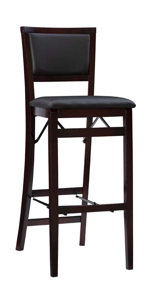 Linon Home Decor - Triena 30 In Pad Back Folding Bar Stool - 01832ESP-01-AS-U veiw 1