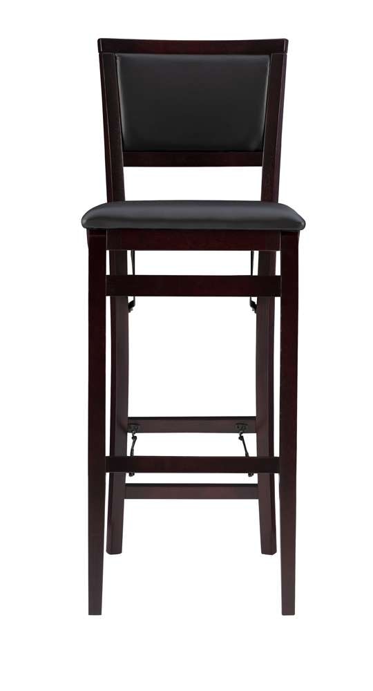 Linon Home Decor - Triena 30 In Pad Back Folding Bar Stool - 01832ESP-01-AS-U veiw 2