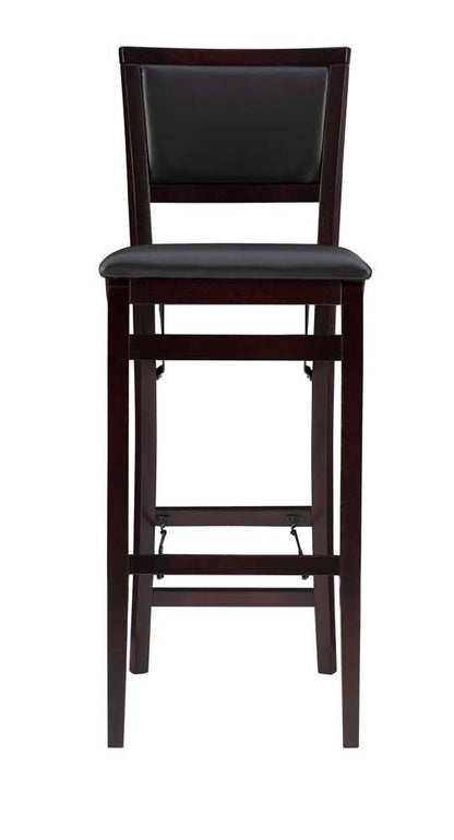 Linon Home Decor - Triena 30 In Pad Back Folding Bar Stool - 01832ESP-01-AS-U veiw 2