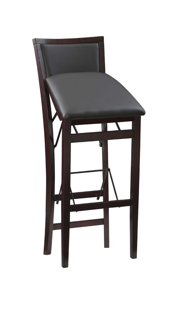 Linon Home Decor - Triena 30 In Pad Back Folding Bar Stool - 01832ESP-01-AS-U veiw 6