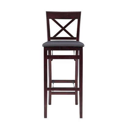 Linon Home Decor - Triena 30 In X Back Folding Bar Stool - 01851ESP01ASU veiw 2