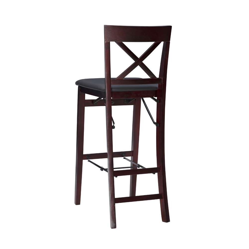 Linon Home Decor - Triena 30 In X Back Folding Bar Stool - 01851ESP01ASU veiw 4