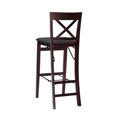 Linon Home Decor - Triena 30 In X Back Folding Bar Stool - 01851ESP01ASU veiw 4