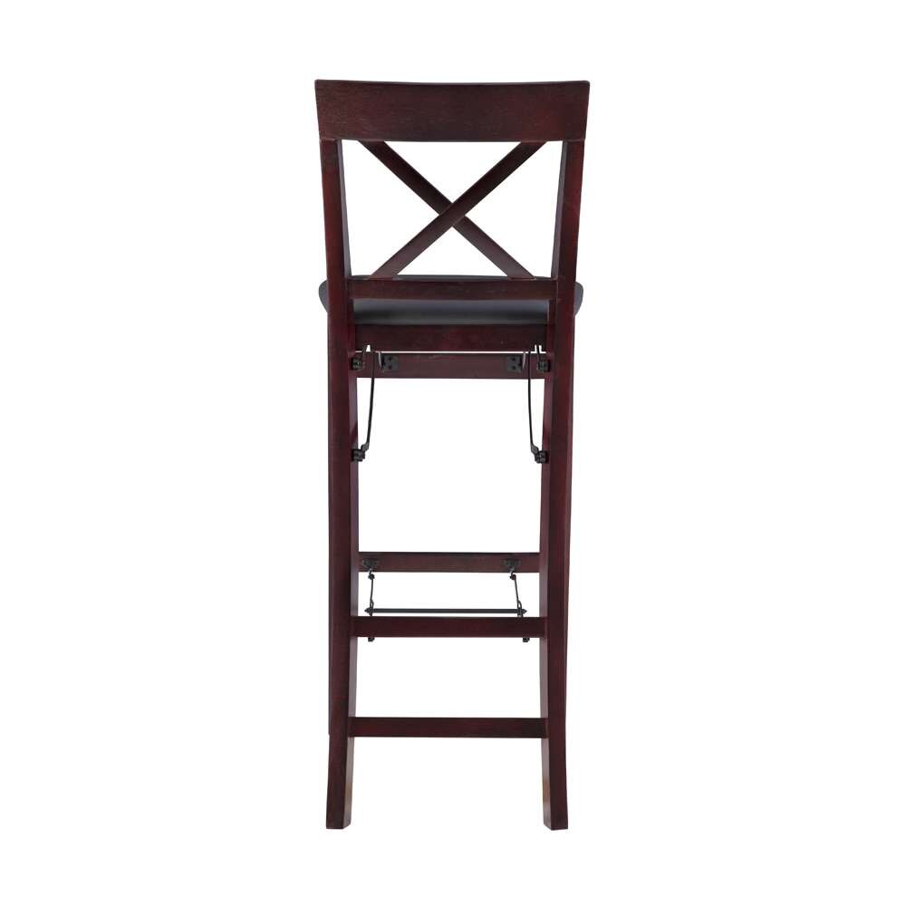 Linon Home Decor - Triena 30 In X Back Folding Bar Stool - 01851ESP01ASU veiw 5