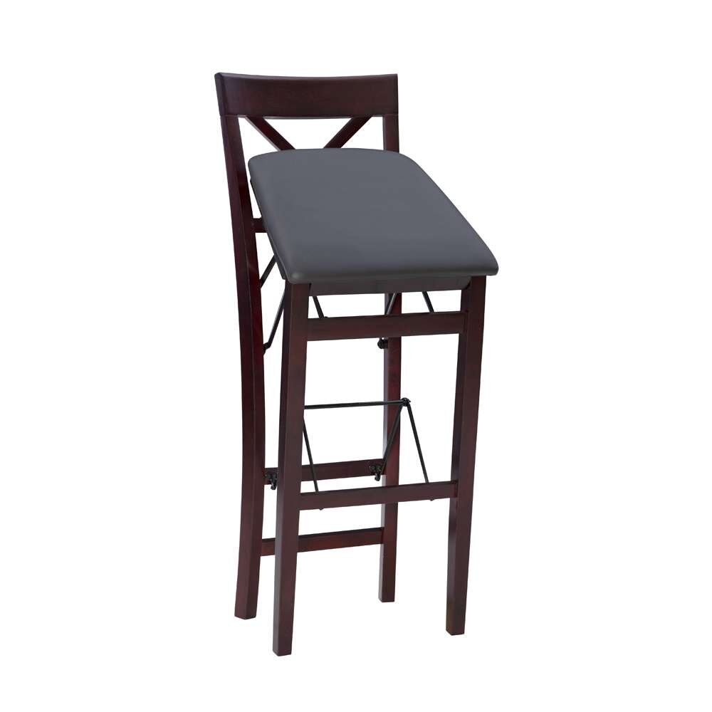 Linon Home Decor - Triena 30 In X Back Folding Bar Stool - 01851ESP01ASU veiw 6