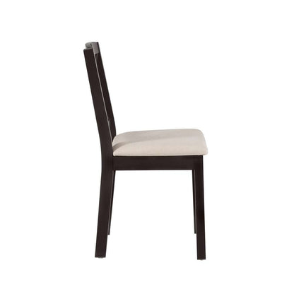 Linon Home Decor - Triena X Back Dining Chair Black (Set of 2) - CH145BLK02U veiw 3
