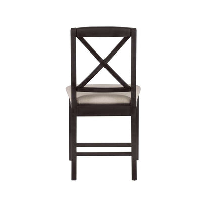 Linon Home Decor - Triena X Back Dining Chair Black (Set of 2) - CH145BLK02U veiw 5