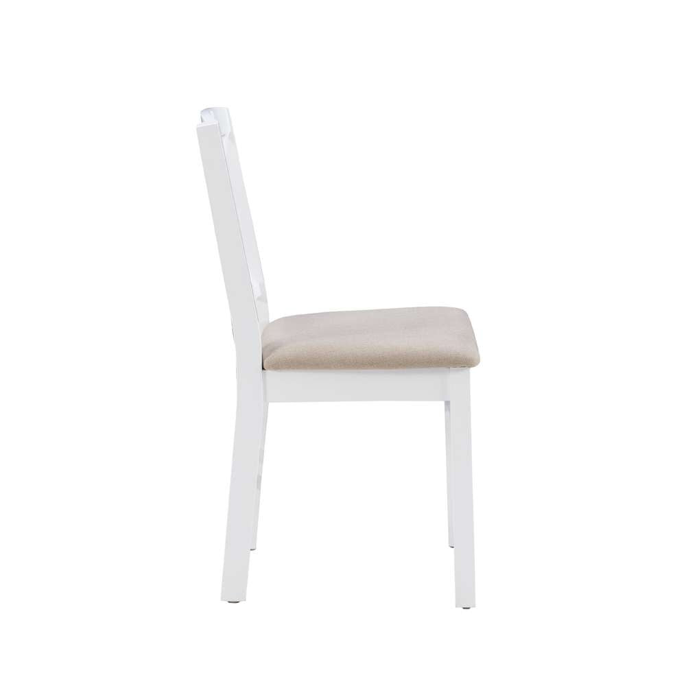 Linon Home Decor - Triena X Back Dining Chair White (Set of 2) - CH145WHT02U veiw 3