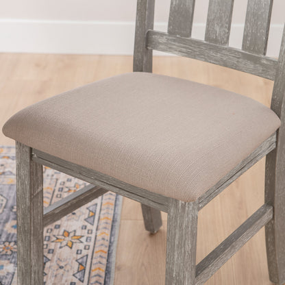 Linon Home Decor - Turino Dining Side Chair, Weathered Gray (Set of 2) - 457-434B view 8