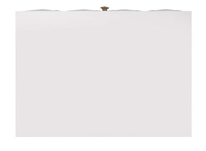 Linon Home Decor - Two Drawer Geo Texture Nightstand White - BD53WHT01AS veiw 6