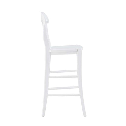 Linon Home Decor - Vander Barstool White (Set of 2) - BS306WHT02ASU veiw 3