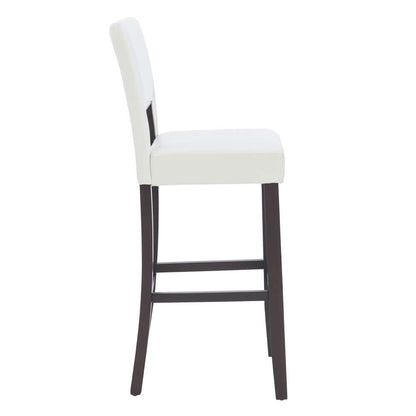 Linon Home Decor - Vega Bar Stool White 30 - 14054WHT-01-KD-U veiw 3