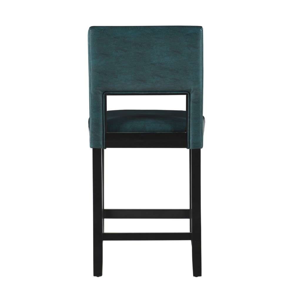 Linon Home Decor - Vega Counter Stool Agean Blue - 14053BLU01U veiw 5
