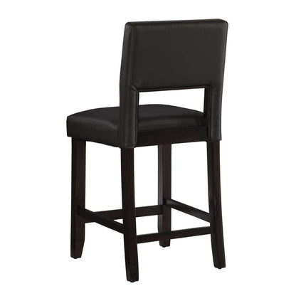 Linon Home Decor - Vega Counter Stool Brown 24 - 14053VESP-01-KD-U view 2