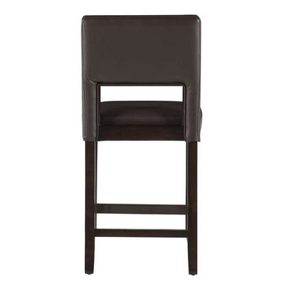 Linon Home Decor - Vega Counter Stool Brown 24 - 14053VESP-01-KD-U veiw 5
