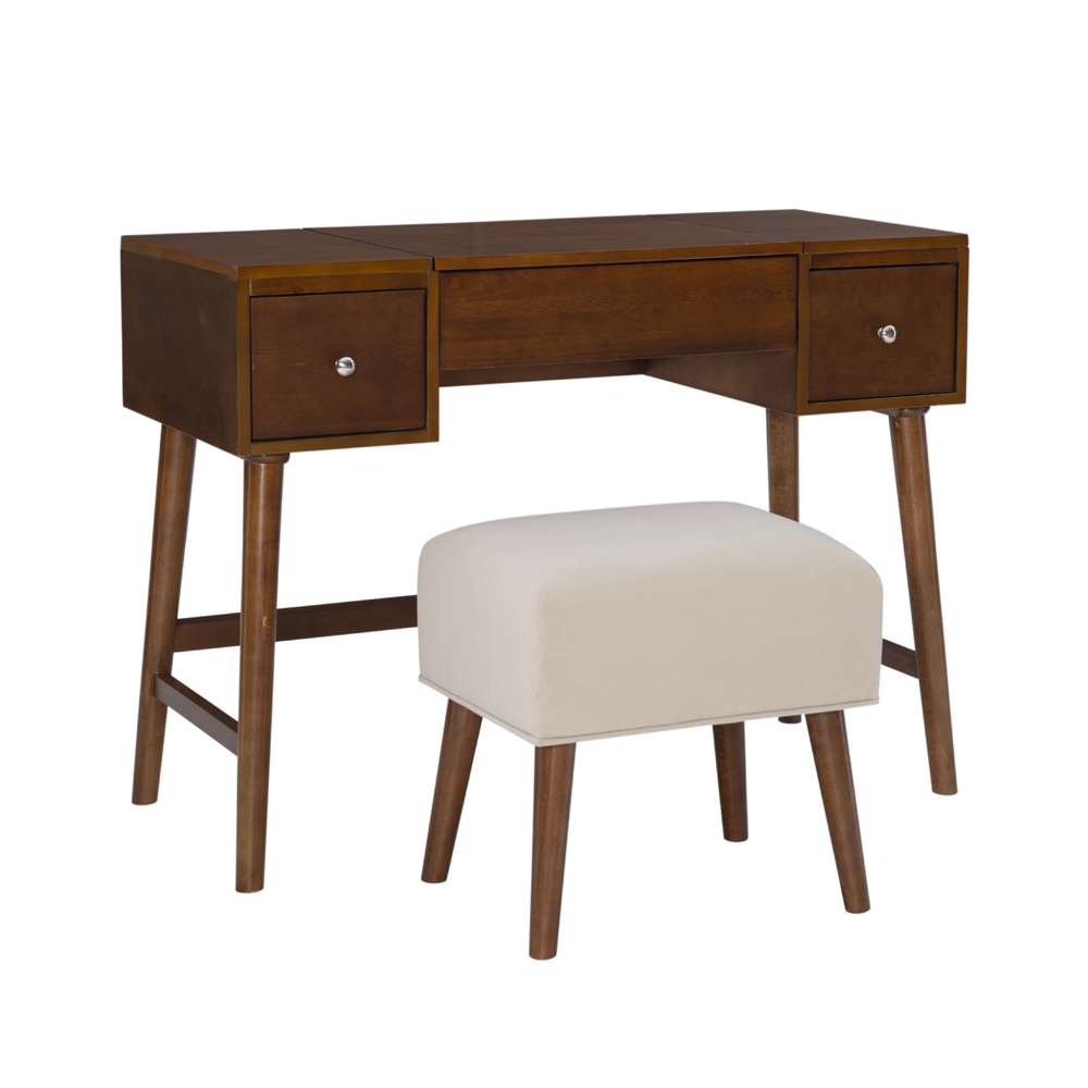 Linon Home Decor - Viola Vanity Set - VS058BIR01U veiw 1