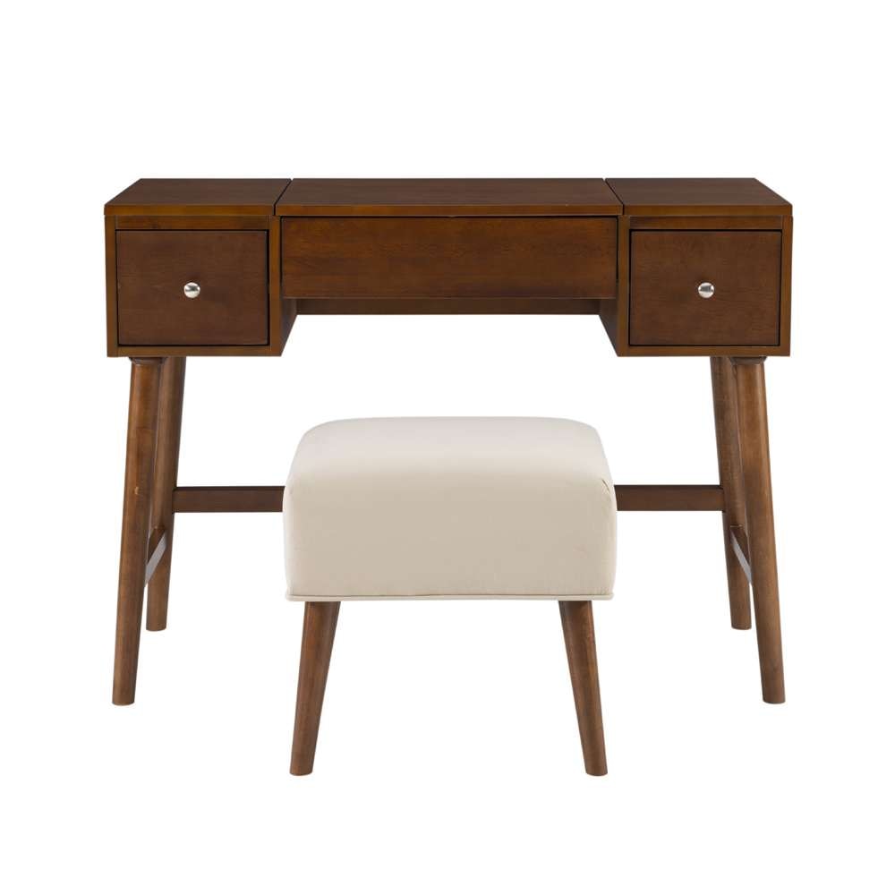 Linon Home Decor - Viola Vanity Set - VS058BIR01U veiw 2