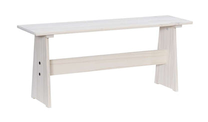 Linon Home Decor - Waldron Corner Nook Set Antique White Kit - KNK167WHTABU veiw 4