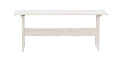 Linon Home Decor - Waldron Corner Nook Set Antique White Kit - KNK167WHTABU veiw 5