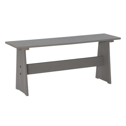 Linon Home Decor - Waldron Corner Nook Set Grey Kit - KNK167GRYABU veiw 4