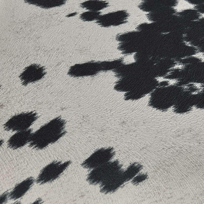 Linon Home Decor - Walt Black Cow Print Counter Stool - CS098COW01U veiw 2