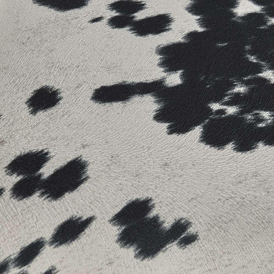 Linon Home Decor - Walt Black Cow Print Counter Stool - CS098COW01U veiw 2