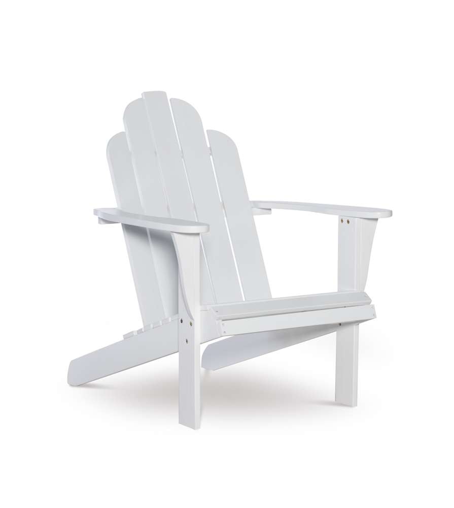 Linon Home Decor - White Adirondack Chair - 21150WHT-01-KD-U veiw 1